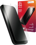 ZAGG Glass Elite Google Pixel 8a Screen Protector - Ultra-Durable Tempered Glass 5X Stronger Smudge-Free Easy Install Eco-Friendly