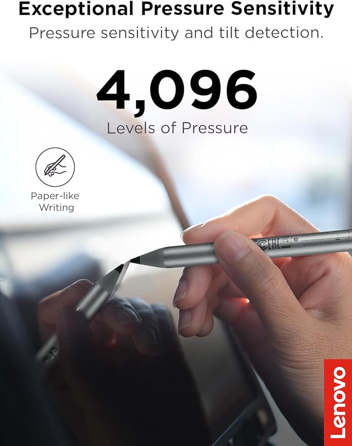 Lenovo USI Pen 2 Magnetic for Chromebooks Precision Tilt Feature Stylus Pencil AAAA Battery USI 2.0 Compatibility Perfect for Students Professionals and Creatives Home Office Essentials Art