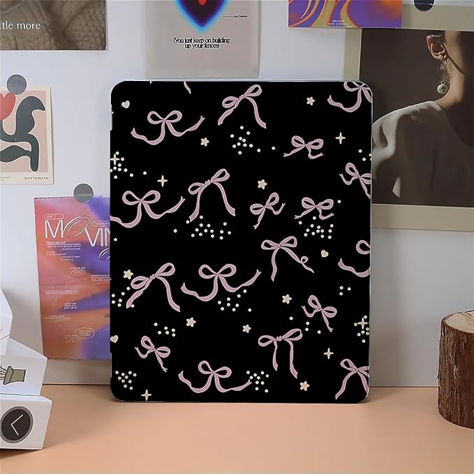 Black Pink Bows