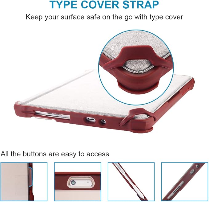 02- Red Match Burgundy Type Cover