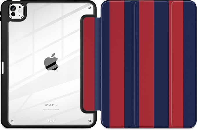Red blue stripes