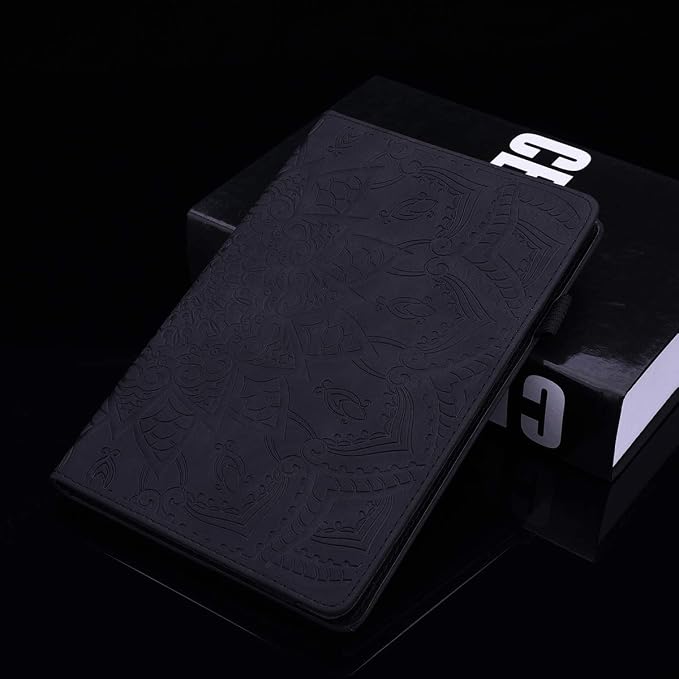 03# Black Paisley Flower
