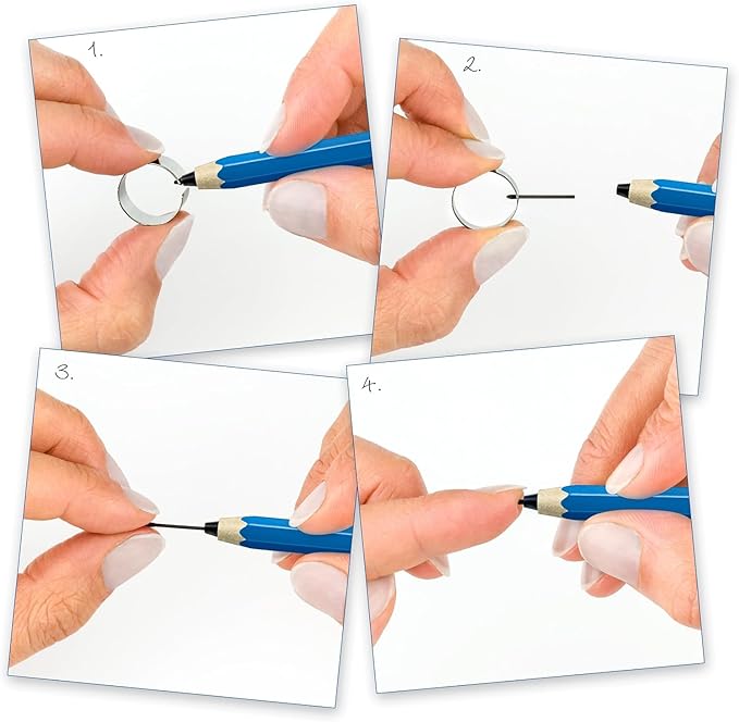 STAEDTLER Mars Lumograph Classic Digital Stylus Pen: No Charging EMR Palm Rejection 4.096 Pressure Levels Hexagonal Shape Natural Writing and Drawing on Touchscreen Tablet Laptop Phone