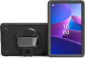 Hard Case for Lenovo M8 - CTA Protective Case with Built-in 360 Degree Rotatable Grip Kickstand &amp Carry On Strap for Lenovo M8 Tablet (PAD-PCGK4M8)