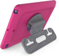 OtterBox Made for Kids Case for iPad 7th 8th &amp 9th Gen (10.2 Display - 2019 2020 &amp 2021 Version) with Kickstand &amp Car Headrest Mount Holder - (Empowered Pink)