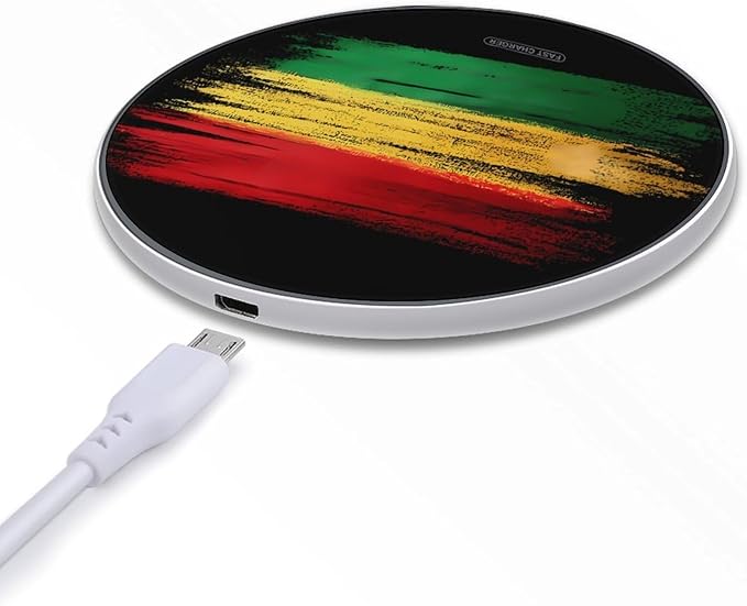 Bolivia Flag Bolivian Fast Portable Charger 10W Funny Graphic Phone Charging Pad with USB Cable