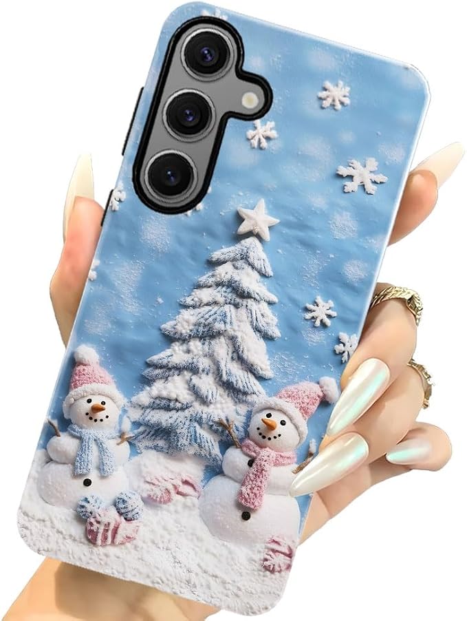 Snowman Winter Christmas Tree