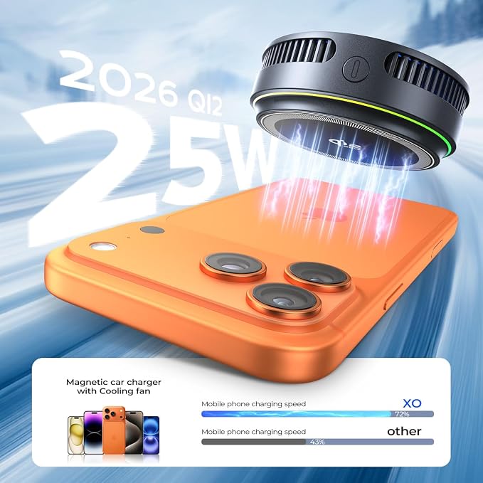 45W Adapter+Cooling Charging Pad