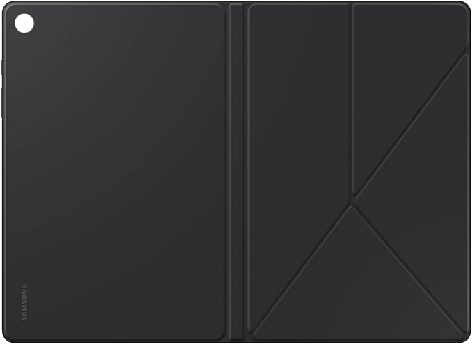 SAMSUNG Galaxy Tab A9+ Book Cover Tablet Protector Case Foldable Stand with Landscape and Portrait Modes Protective Against Bumps and Scratches Auto Screen On/Off US Version Black - Khaki | Fold