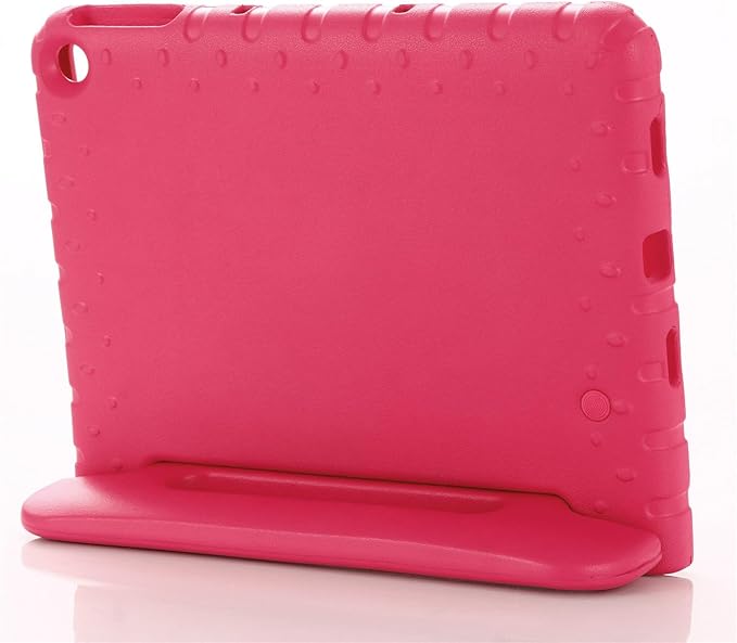 for Google Pixel 10.95 inch 2023 Kids Case Light Weight EVA Full Protection Shockproof Cover Handle Stand Tablet Case CoverRose Red