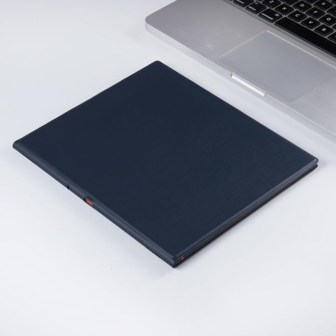 BOZHUORUI Magnetic Case for 10.3 Boox Note Air5 C (2025) / Note Air4 C (2024) / Note Air3 C (2023) Tablet ePaper | with Auto Sleep/Wake | Slim Lightweight | PU Leather Cover (Dark Blue)