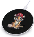 Tiger Baseball Wireless Charger Anti-Slip Wireless Charging Pad Slim Charger Mat for Men Women