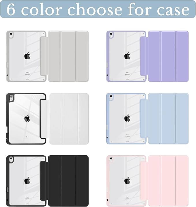 Tuiklol Personalized Photo Case for M2 iPad Pro 11 inch 4th/3rd/2nd/1st Generation 2022 2021 2020 2018 Buit in Pencil Holder with Shockproof Cover Clear Back Shell Auto Wake/Sleep Custom Photo