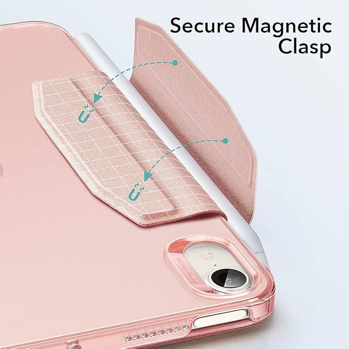 Sahara - ESR Folio Case for iPad mini (A17 Pro) iPad mini (6th Generation 2021) Rose Gold (TB00044)
