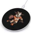 Goat Football Wireless Charger Anti-Slip Wireless Charging Pad Slim Charger Mat for Men Women