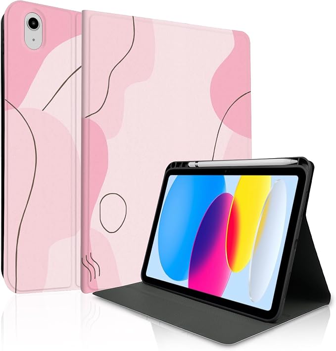 A Abstract Pink