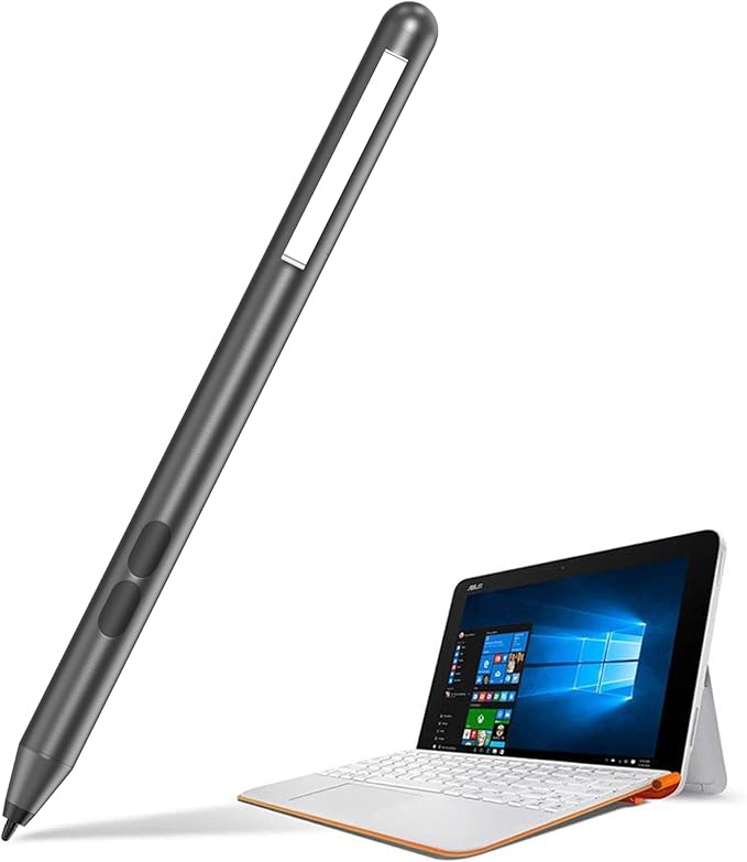 Stylus Pen for ASUS Touchscreen Devices Active Digital Pen with Ultra-Fine Tip 1024 Pressure Sensitivity Palm Rejection for Precision Drawing and Writing