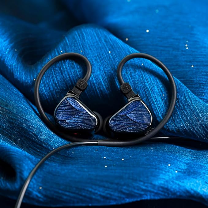 TRUTHEAR x Crinacle Zero: BLUE2 Dual Dynamic Drivers in-Ear Headphone with Detachable Cable (3.5mm+mic Cable)