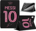 ZERMU Case for iPad (A16) 11th/10th Generation 11''/10.9'' (2025/2022) Mess%i #10 Argentina Soccer Shockproof Magnetic Cover [Auto Sleep/Wake] with Pencil Holder