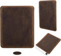 Top Grain Leather 12.9 Tablet Sleeve Slim Protector Vintage Design Fully Handmade Compatible with 12.9 iPad Pro 3/4/5/6 Gen Fits A2233 A2069 A2378 A2379 A2461 A2462 Coffee 12.9 Inch
