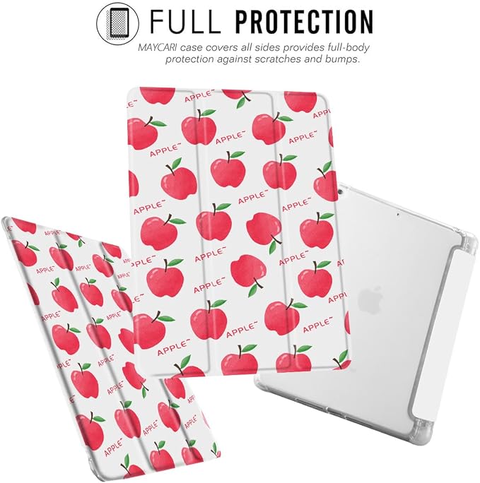 Pink Red Fruits Words