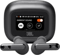 JBL Live Beam 3 - True Wireless Noise-Cancelling Stick-Closed Earbuds 48Hrs Total Playback Wireless Charging 6 Mics for Perfect Calls Multi-Point Connection IP55 Waterproof and dustproof (Black)