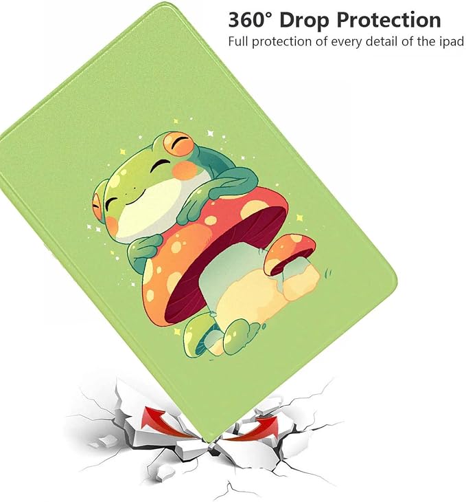 Cartoon Mushroom Frog