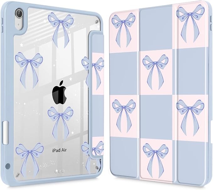 Blue Square Bow