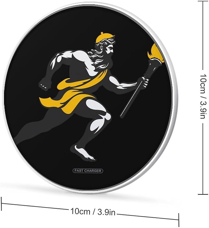Hercules Greek God Phone Charger Magnetic Charging Pad Anti-Slip with USB Cable