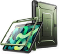 SUPCASE Unicorn Beetle Pro Series Case Designed for iPad Air 4 (2020) 10.9 Inch with Pencil Holder &amp Built-in Screen Protector Full-Body Rugged Heavy Duty Case (Green)