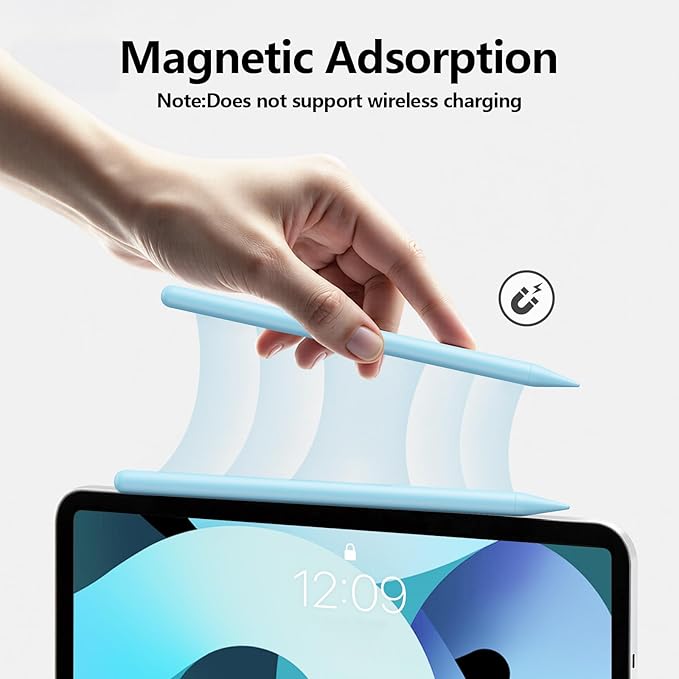 Stylus Pen for iPad with Palm Rejection Active Pencil Compatible with (2018-2026) Apple iPad Pro (11/12.9/M4)iPad Air 3/4/5/M2/M3/M4iPad 6/7/8/9/10/11iPad mini 5/6/7 Gen(Blue)