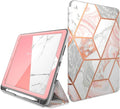 i-Blason Cosmo Case for iPad Air 3 10.5 2019 (3rd Gen) / iPad Pro 10.5 2017 [Built-in Screen Protector] Trifold Stand Protective Case Cover with Pencil Holder and Auto Sleep/Wake Marble 10.5