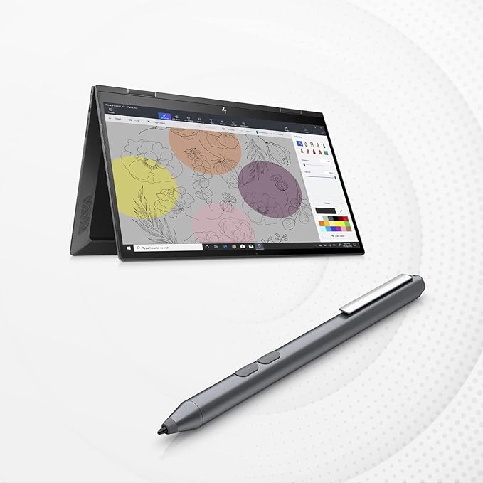 HP Genuine Digital Stylus Pen for HP Envy x360/Pavilion x360/Spectre x360 2-in-1 Laptops Support MPP with Pressure Sensitivity Dark Grey