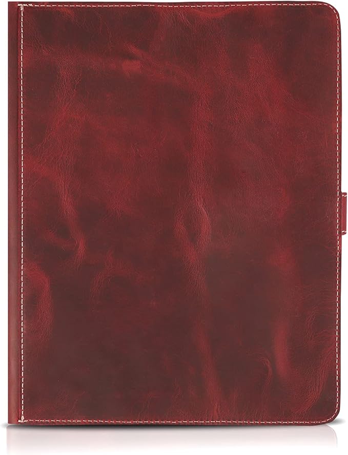 Londo Genuine Leather Tablet Cover for 11-Inch iPad Air iPad Pro 11 iPad – Case with Two Card Slots &amp Leather Pen/Apple Pencil Holders