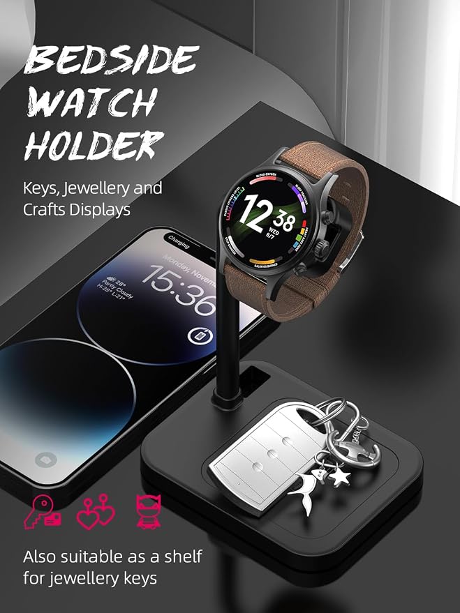 Black Universal Watch Bracket