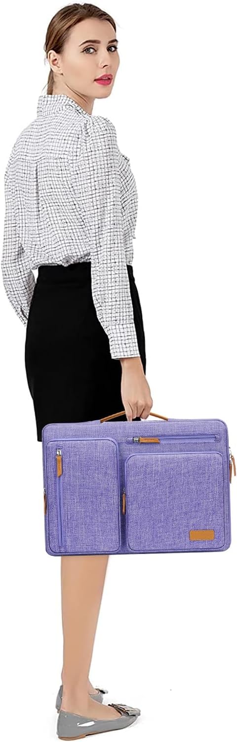 MOSISO 12.9 inch Tablet Sleeve Case for iPad Pro 13 M4 &amp iPad Air 13 M3 M2 iPad Pro 12.9 M2 M1 6/5th with Magic Keyboard&ampSmart Keyboard Folio Side Open Carrying Bag with 4 Zipper Pockets Pu