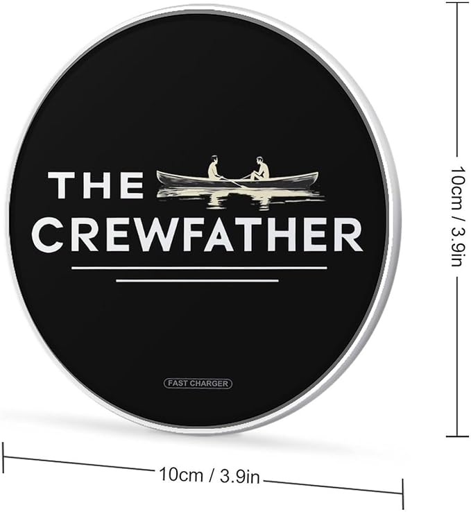 The Crewfather Crew Father Phone Charger Magnetic Charging Pad Anti-Slip with USB Cable