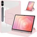 for Samsung Galaxy Tab S11 Ultra Case 14.6 inchAuto Wake/SleepMulti-Viewing AnglesSlim Light Shell CoverPU Leather+PCCompatible with Samsung Galaxy Tab S11 UltraPink