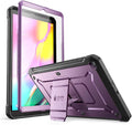 SUPCASE for Galaxy Tab A 10.1 Case with Screen Protector (Unicorn Beetle Pro) [Built-in Stand] Full-Body Heavy Duty Protective Tablet Cover for Samsung Galaxy Tab A 10.1 2019 (SM-T510/T515) Purple