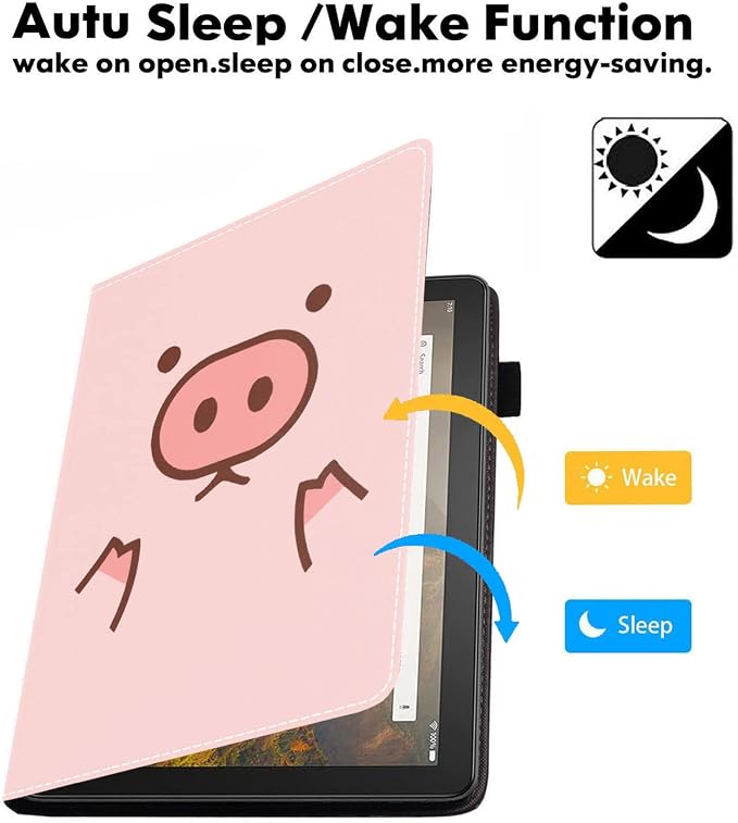 Pink Cute Cartoons Pig