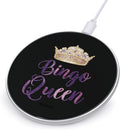 Bingo Queen Fast Portable Charger 10W Funny Graphic Phone Charging Pad with USB Cable
