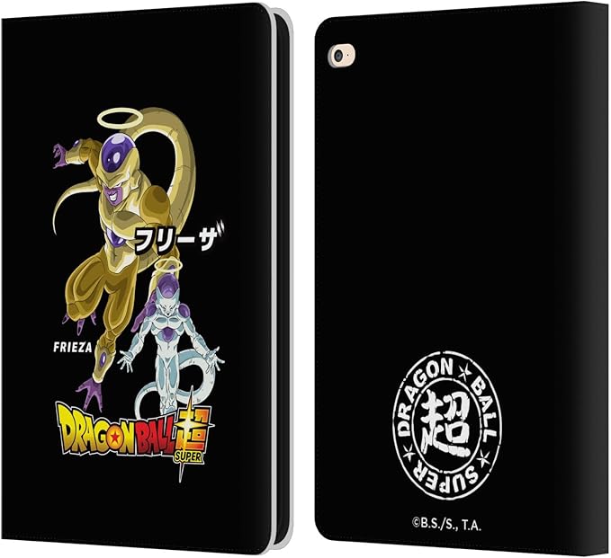 Head Case Designs Officially Licensed Dragon Ball Super Frieza Universe Survival Characters Leather Wallet Case Compatible with Apple iPad Air 2 (2014)