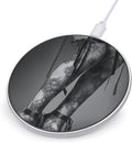 High Heels Black Lace Stockings Fast Portable Charger 10W Funny Graphic Phone Charging Pad with USB Cable