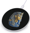 Ancient Egyptian Mask Fast Portable Charger 10W Funny Graphic Phone Charging Pad with USB Cable