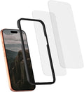 Rokform 2 Pack Screen Protector for iPhone 17 Pro Active Touch | Shatter Proof | High Definition | Case Friendly | Tempered Glass (Clear)
