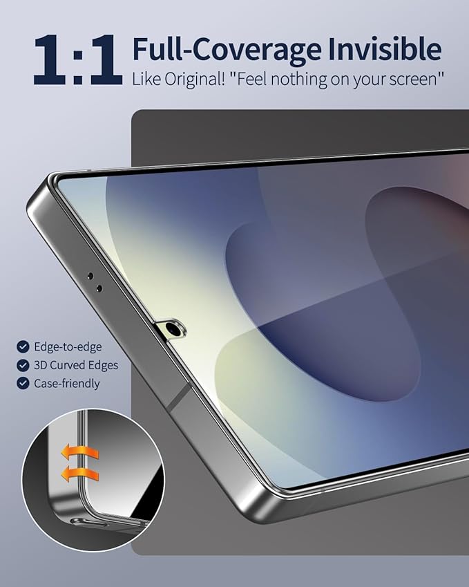 Ambison for Samsung Galaxy S25 Ultra Privacy Screen Protector 25°Anti-Spy with [Auto Dust 3s Easy Installation UltraFit tray] Case Friendly Shatterproof 9H+ Tempered Glass for S25 Ultra 6.9”2 Pack
