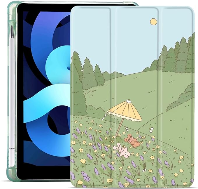 Cartoon Rabbit Floral