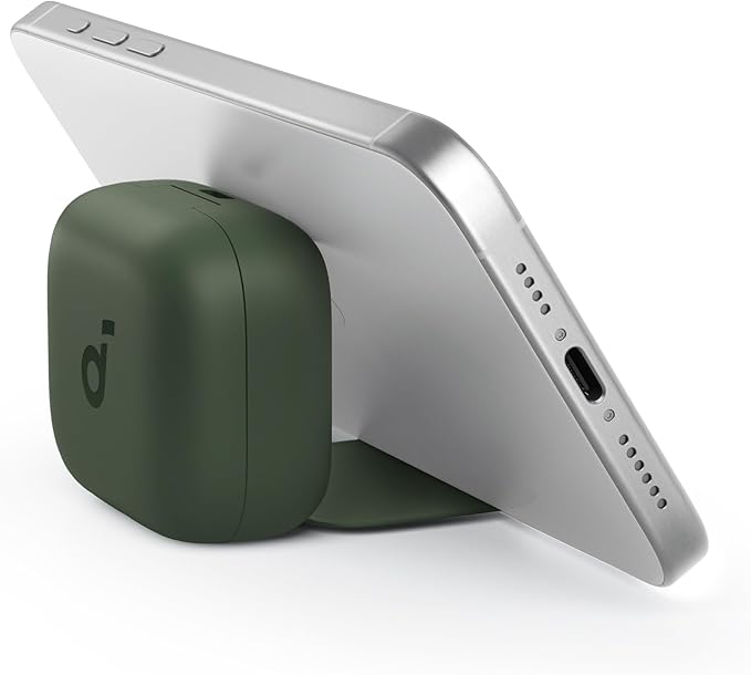 Soundcore P30i by Anker Noise Cancelling Earbuds Strong and Smart Noise Cancelling Powerful Bass 45H Playtime 2-in-1 Case and Phone Stand IP54 Wireless Earbuds Bluetooth 5.4 (Green)