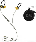 Elgin Rumble Wired Earplug Headphones with mic in-Ear Earbuds 3.5mm Jack 27 dB NRR IP67 Waterproof OSHA CompliantEarbuds Noise Isolating Hearing Protection Work Safety
