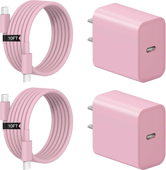 2+2 Pack 10FT-Pink